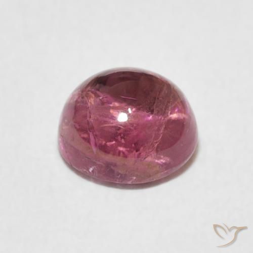 Tourmaline Gemstone in 6.5 mm (calibrated) Size for Sale, Tourmaline Stone in Deep Hot Pink Color