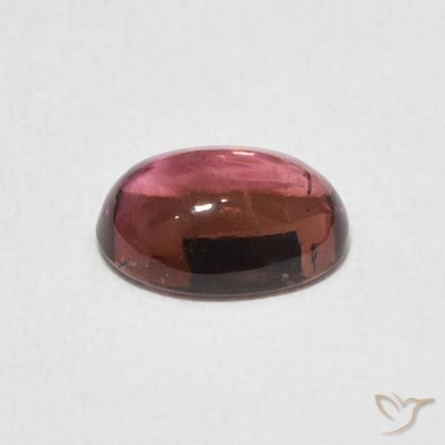 Tourmaline Gemstone in 7.6 x 5.7 mm Size for Sale, Tourmaline Stone in Dark Pink Color