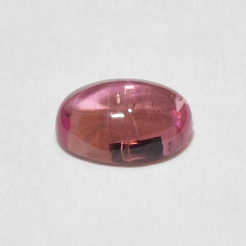 Tourmaline Gemstone in 7.5 x 5.6 mm Size for Sale, Tourmaline Stone in Orange Pink Color