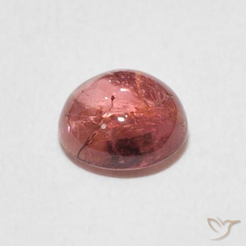 Tourmaline Gemstone in 6 mm (calibrated) Size for Sale, Tourmaline Stone in Raspberry Pink Color