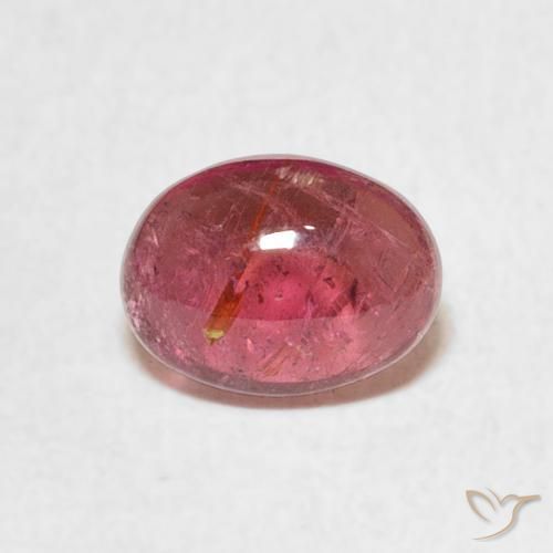 1.35ct Natural Orangish Pink Tourmaline, Oval, Transparent