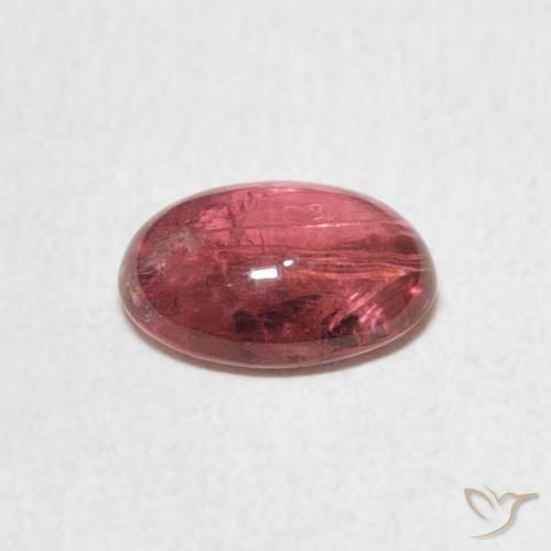 Tourmaline Gemstone in 8 x 6 mm (calibrated) Size for Sale, Tourmaline Stone in Orangish Pink Color