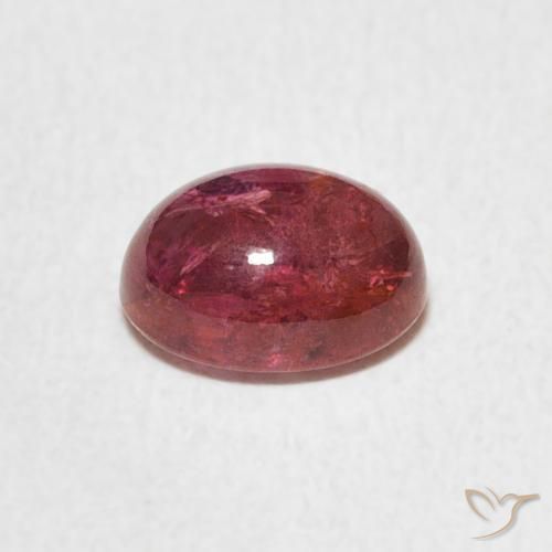 Tourmaline Gemstone in 8 x 6 mm (calibrated) Size for Sale, Tourmaline Stone in Orangish Pink Color