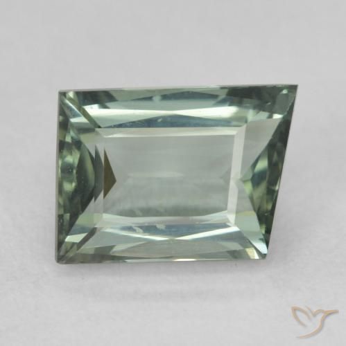 1.67ct Natural Medium Green-Grey Tourmaline, Fancy, VVS