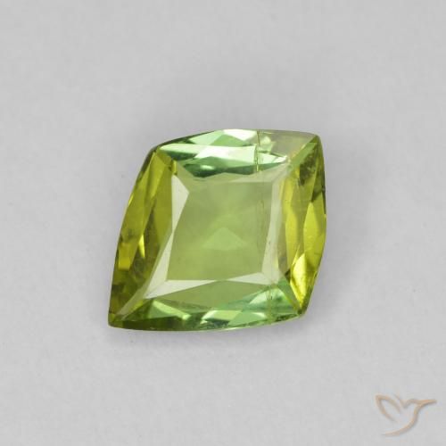 1.11ct Natural Lively Green Tourmaline, Fancy, VVS-VS