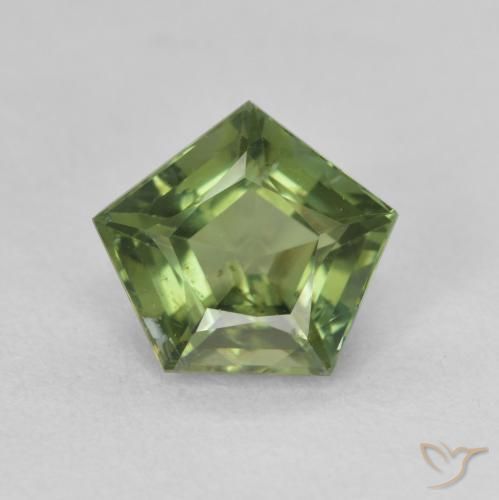 2.03ct Natural Medium Green Tourmaline, Fancy, VVS