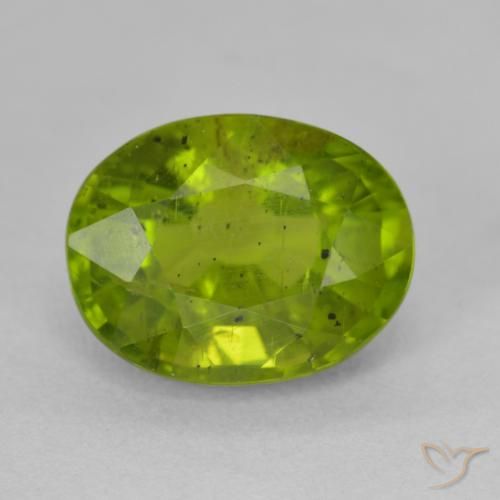6.78ct Natural Lively Green Tourmaline, Oval, VS