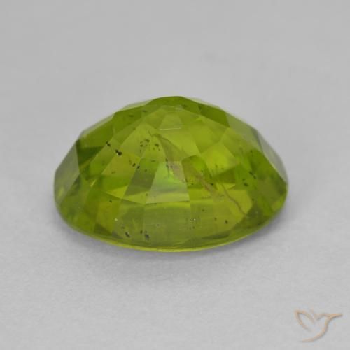 Tourmaline Gemstone in 12.6 x 9.8 mm Size for Sale, Tourmaline Stone in Lively Green Color
