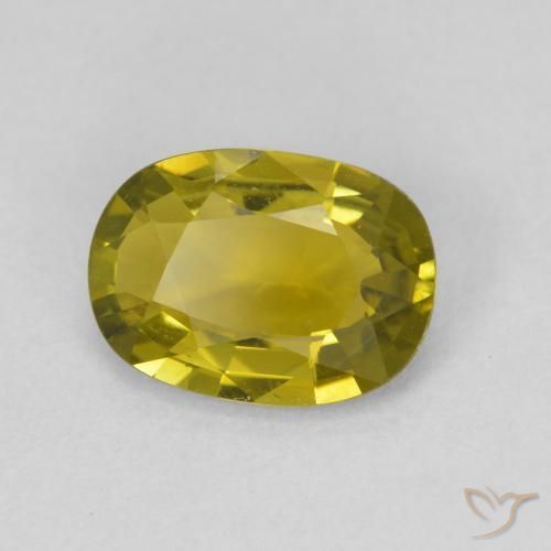 1.80 ct Green Tourmaline Stone, Natural Tourmaline in Cushion-Cut Shape for Sale