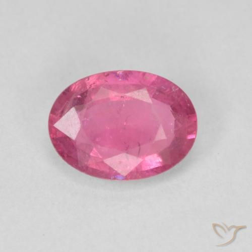 1.48ct Natural Hot Pink Tourmaline, Oval, VS