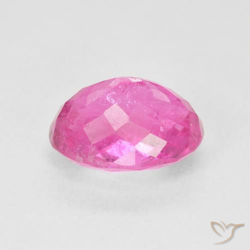 Tourmaline Gemstone in 10 x 8 mm (calibrated) Size for Sale, Tourmaline Stone in Hot Pink Color