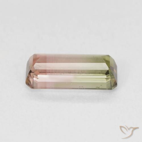 Tourmaline Gemstone in 9.5 x 4.4 mm Size for Sale, Tourmaline Stone in Bi-color Color