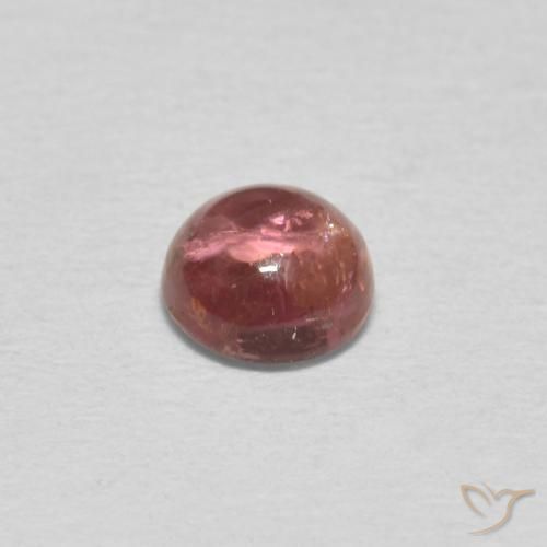 Tourmaline Gemstone in 5 mm (calibrated) Size for Sale, Tourmaline Stone in Reddish Pink Color