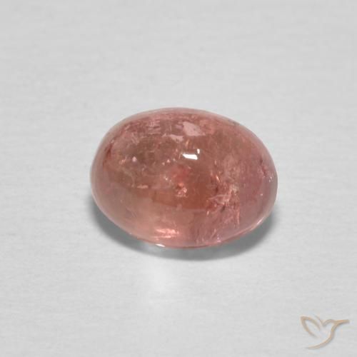 0.81ct Natural Medium Pink Tourmaline, Oval, Transparent
