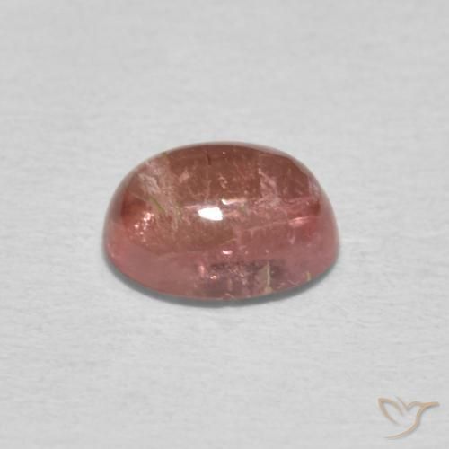 Tourmaline Gemstone in 6.5 x 5.1 mm Size for Sale, Tourmaline Stone in Medium Pink Color
