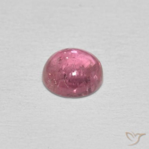 Tourmaline Gemstone in 5 mm (calibrated) Size for Sale, Tourmaline Stone in Medium Magenta Color