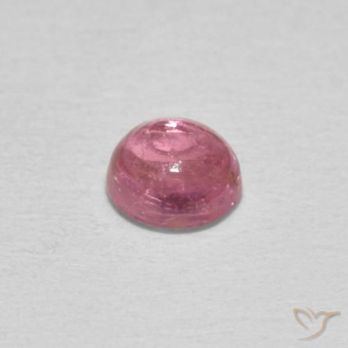 Tourmaline Gemstone in 5 mm (calibrated) Size for Sale, Tourmaline Stone in Medium Magenta Color