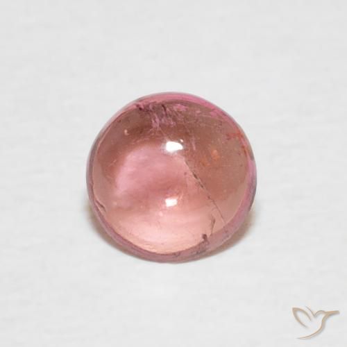 0.41ct Natural Light Pink Tourmaline, Round, Transparent