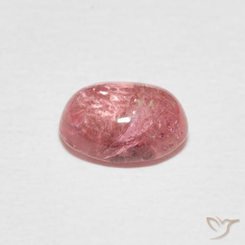 Tourmaline Gemstone in 6.5 x 5.1 mm Size for Sale, Tourmaline Stone in Light Hot Pink Color