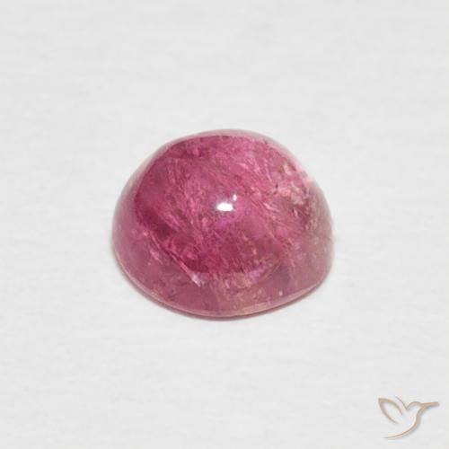 Tourmaline Gemstone in 5.3 mm Size for Sale, Tourmaline Stone in Medium Pink Color