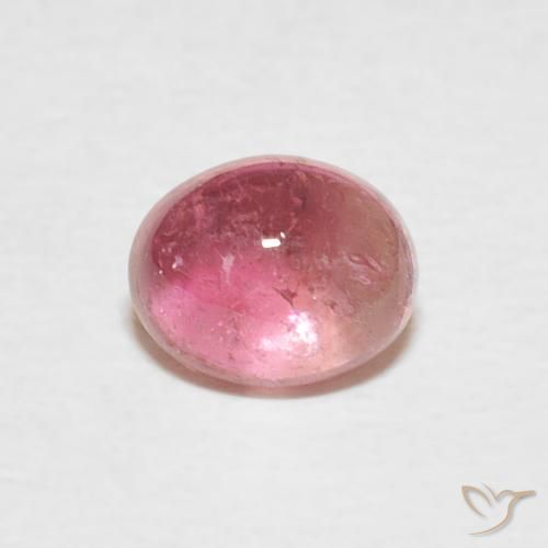 0.70ct Natural Hot Pink Tourmaline, Oval, Transparent