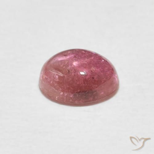 Tourmaline Gemstone in 6 x 4.9 mm Size for Sale, Tourmaline Stone in Hot Pink Color