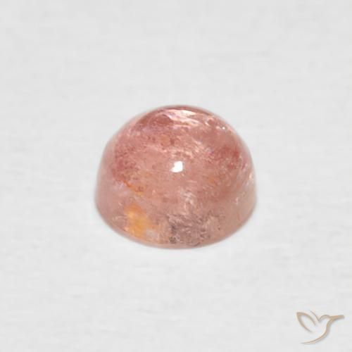 Tourmaline Gemstone in 5 mm (calibrated) Size for Sale, Tourmaline Stone in Earthy Pink Color