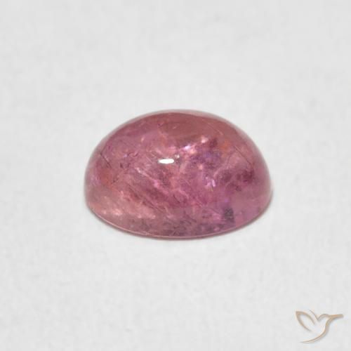 Tourmaline Gemstone in 6.4 x 4.9 mm Size for Sale, Tourmaline Stone in Hot Pink Color