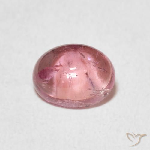 1.08ct Natural Hot Pink Tourmaline, Oval, Transparent