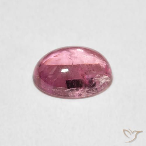 Tourmaline Gemstone in 7.4 x 5.8 mm Size for Sale, Tourmaline Stone in Hot Pink Color