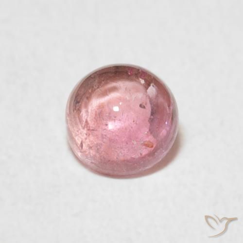 0.56ct Natural Light Pink Tourmaline, Round, Transparent
