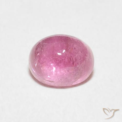 0.84ct Natural Hot Pink Tourmaline, Oval, Transparent