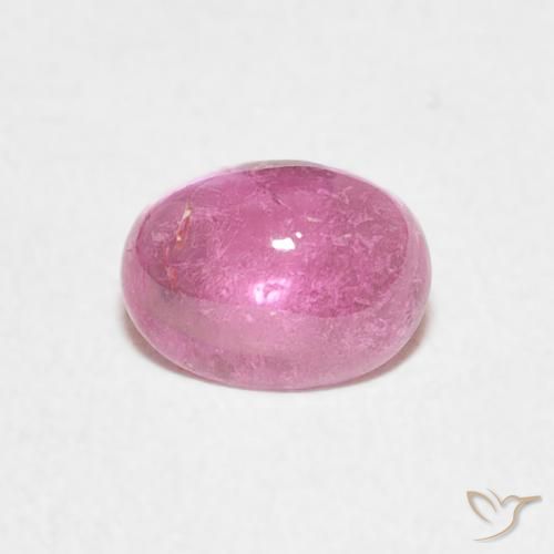 0.68ct Natural Hot Pink Tourmaline, Oval, Transparent