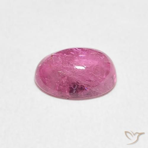 Tourmaline Gemstone in 6.4 x 4.8 mm Size for Sale, Tourmaline Stone in Hot Pink Color