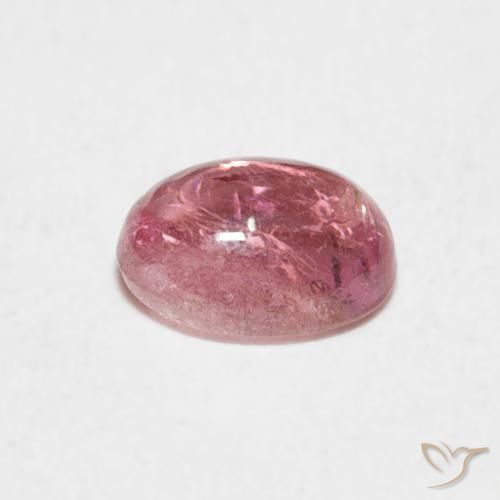 Tourmaline Gemstone in 6.4 x 4.9 mm Size for Sale, Tourmaline Stone in Bubblegum Pink Color