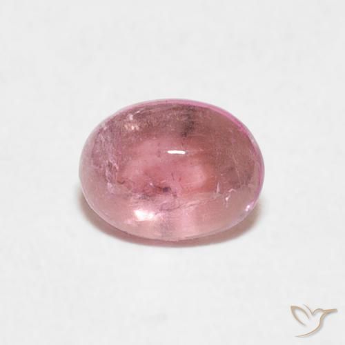 0.65ct Natural Bubblegum Pink Tourmaline, Oval, Transparent