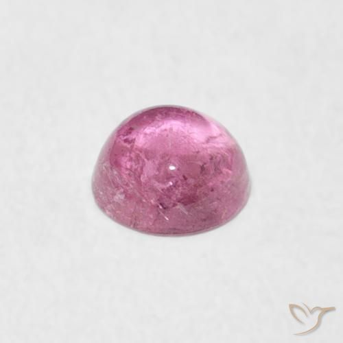 Tourmaline Gemstone in 4.8 mm Size for Sale, Tourmaline Stone in Medium Pink Color