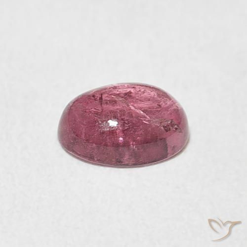 Tourmaline Gemstone in 6.4 x 4.8 mm Size for Sale, Tourmaline Stone in Medium Pink Color