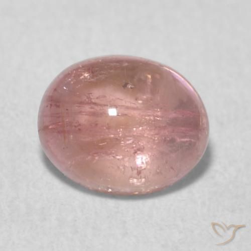 0.75ct Natural Light Pink Tourmaline, Oval, Transparent