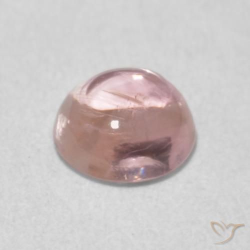 Tourmaline Gemstone in 5.5 mm (calibrated) Size for Sale, Tourmaline Stone in Earthy Pink Color