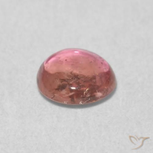 Tourmaline Gemstone in 5 mm (calibrated) Size for Sale, Tourmaline Stone in Orange Pink Color