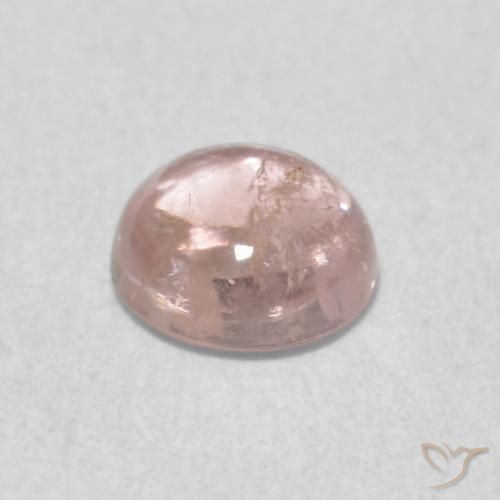 Tourmaline Gemstone in 5 mm (calibrated) Size for Sale, Tourmaline Stone in Very Light Pink Color