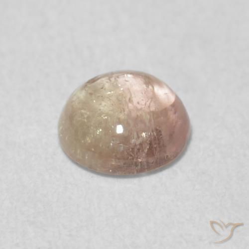 Tourmaline Gemstone in 5 mm (calibrated) Size for Sale, Tourmaline Stone in Orange Pink Color