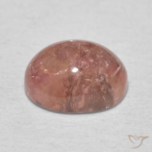 Tourmaline Gemstone in 8 x 6 mm (calibrated) Size for Sale, Tourmaline Stone in Earthy Pink Color