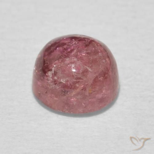 Tourmaline Gemstone in 5.3 mm Size for Sale, Tourmaline Stone in Intense Pink Color