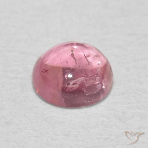 Tourmaline Gemstone in 5 mm (calibrated) Size for Sale, Tourmaline Stone in Medium Pink Color