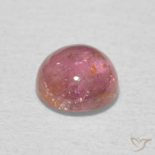 Tourmaline Gemstone in 5 mm (calibrated) Size for Sale, Tourmaline Stone in Medium Pink Color