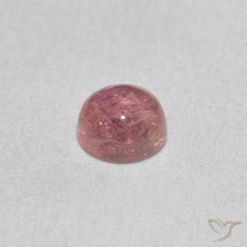 Tourmaline Gemstone in 5 mm (calibrated) Size for Sale, Tourmaline Stone in Light Rose Pink Color
