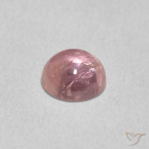 Tourmaline Gemstone in 6 mm (calibrated) Size for Sale, Tourmaline Stone in Earthy Pink Color
