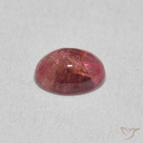 Tourmaline Gemstone in 6.3 x 4.9 mm Size for Sale, Tourmaline Stone in Deep Pink Color